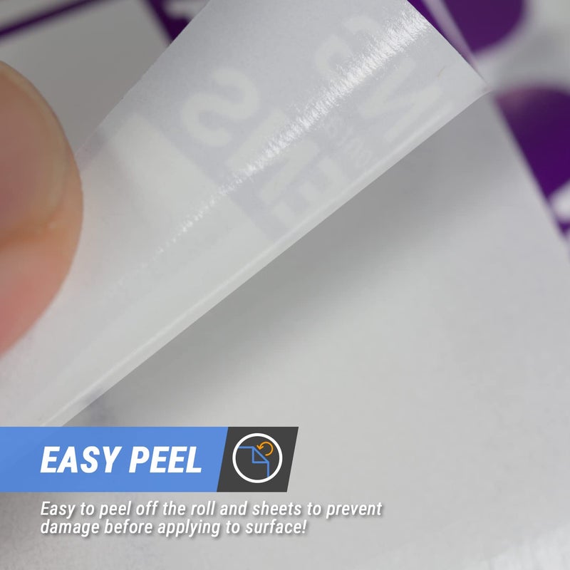 OfficeSmartLabels Spanish Name Tags (4 x 2.3 inch, Blue - 100 Labels) Hola, Me Llamo Badges Stickers for Events, Reunions & Meet and Greets - Fabric Safe - Image 5